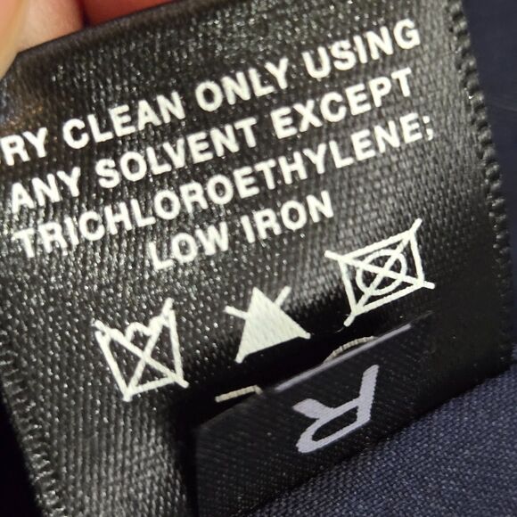 NEW Lafayette 148 Womens sz 0 Petite 0P Stretch Wool Single Button Blazer Blue - Picture 12 of 15